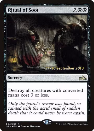 Ritual of Soot (84), Prerelease Cards — Magic card price