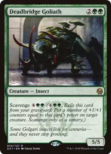 Deadbridge Goliath (55), Guilds of Ravnica: Guild Kits — Magic card price