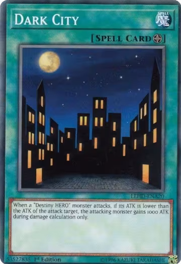 Dark City (LEHD-ENA20), Legendary Hero Decks — Yu-Gi-Oh! card price