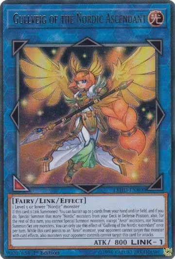 Gullveig of the Nordic Ascendant (LEHD-ENB00), Legendary Hero Decks — Yu-Gi-Oh! card price