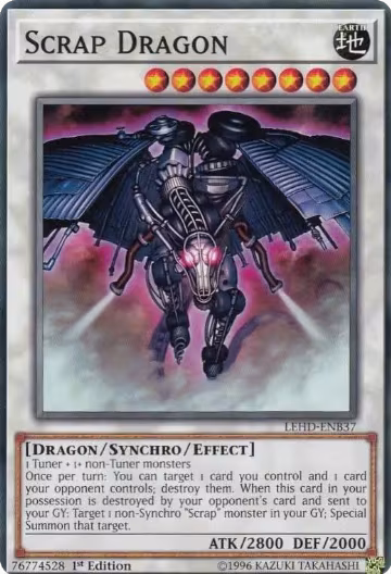 Scrap Dragon (LEHD-ENB37), Legendary Hero Decks — Yu-Gi-Oh! card price