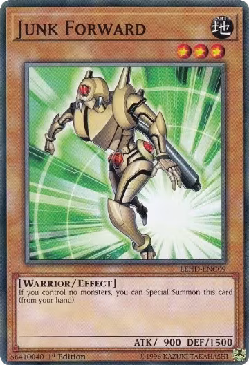 Junk Forward (LEHD-ENC09), Legendary Hero Decks — Yu-Gi-Oh! card price