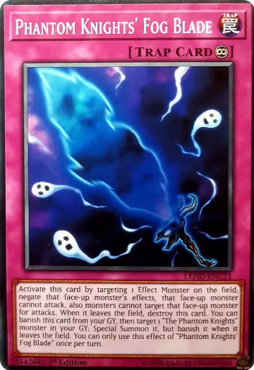 Phantom Knights' Fog Blade (LEHD-ENC21), Legendary Hero Decks — Yu-Gi-Oh! card price