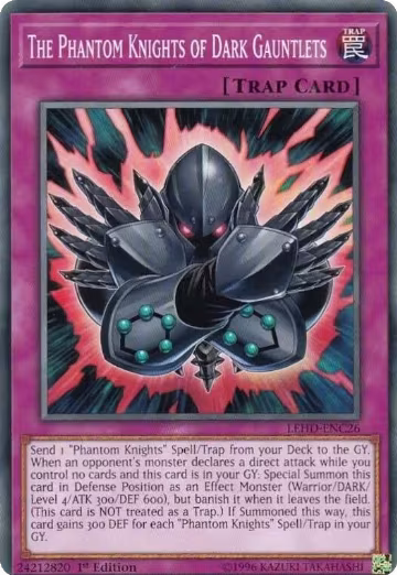 The Phantom Knights of Dark Gauntlets (LEHD-ENC26), Legendary Hero Decks — Yu-Gi-Oh! card price