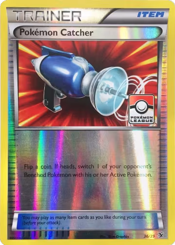 Pokemon Catcher - 36/39 (Pokemon League) (036/039), League & Championship Cards — Pokémon card price