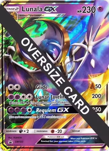 Lunala GX - SM103 (SM103), Jumbo Cards — Pokémon card price