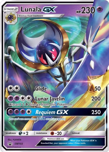 Lunala GX - SM103 (SM103), SM Promos — Pokémon card price