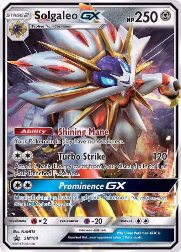 Solgaleo GX - SM104 (SM104), SM Promos — Pokémon card price