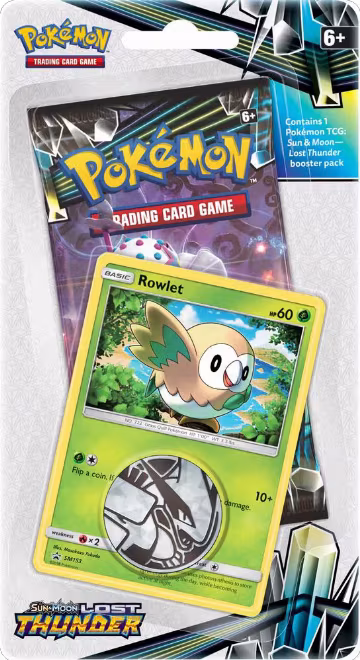Lost Thunder Single Pack Blister [Rowlett], SM - Lost Thunder — Pokémon sealed product price