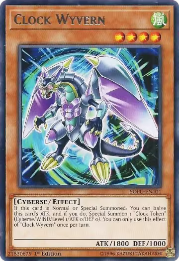 Clock Wyvern (SOFU-EN001), Soul Fusion — Yu-Gi-Oh! card price