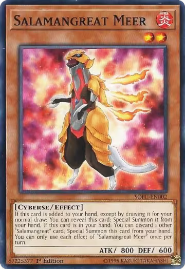 Salamangreat Meer (SOFU-EN002), Soul Fusion — Yu-Gi-Oh! card price