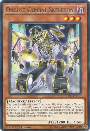 Orcust Cymbal Skeleton (SOFU-EN015), Soul Fusion — Yu-Gi-Oh! card price
