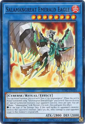Salamangreat Emerald Eagle (SOFU-EN033), Soul Fusion — Yu-Gi-Oh! card price