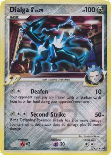 Dialga G - 7/127 (League Promo) (007/127), League & Championship Cards — Pokémon card price