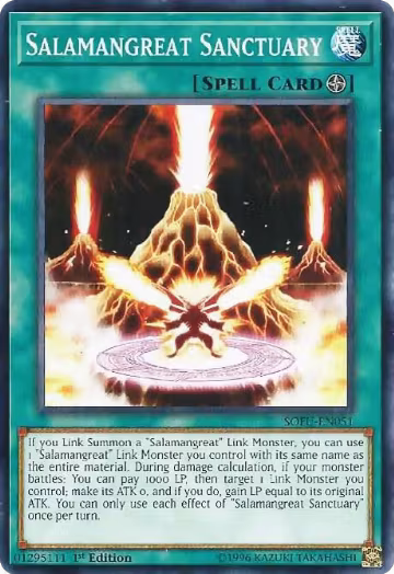 Salamangreat Sanctuary (SOFU-EN051), Soul Fusion — Yu-Gi-Oh! card price
