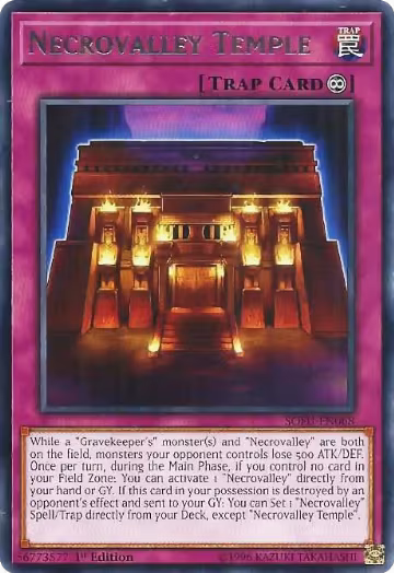 Necrovalley Temple (SOFU-EN068), Soul Fusion — Yu-Gi-Oh! card price
