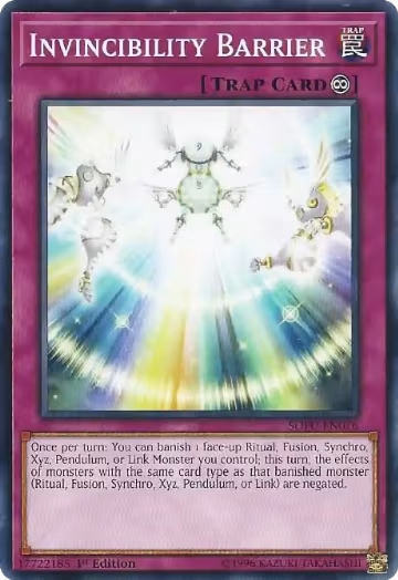 Invincibility Barrier (SOFU-EN076), Soul Fusion — Yu-Gi-Oh! card price