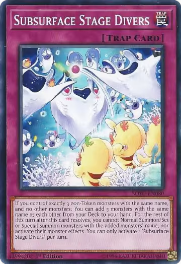 Subsurface Stage Divers (SOFU-EN080), Soul Fusion — Yu-Gi-Oh! card price