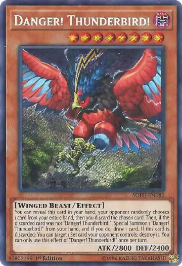 Danger! Thunderbird! (SOFU-EN082) — card price