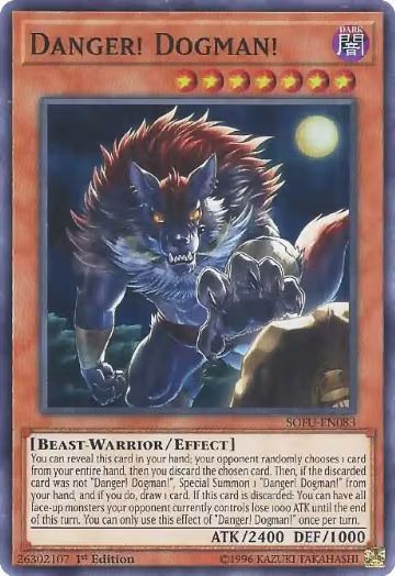 Danger! Dogman! (SOFU-EN083), Soul Fusion — Yu-Gi-Oh! card price