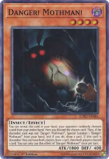 Danger! Mothman! (SOFU-EN084), Soul Fusion — Yu-Gi-Oh! card price