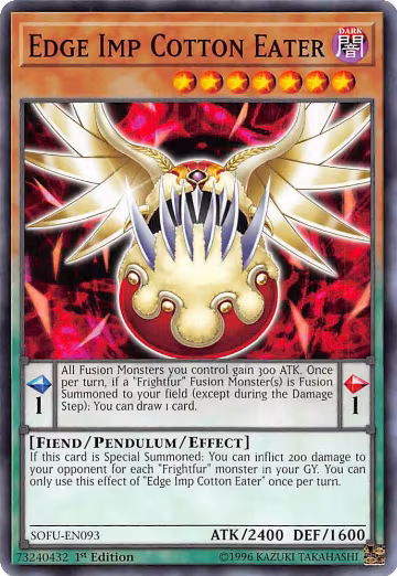 Edge Imp Cotton Eater (SOFU-EN093), Soul Fusion — Yu-Gi-Oh! card price