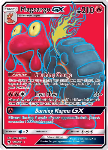 Magcargo GX (Full Art) (198/214), SM - Lost Thunder — Pokémon card price