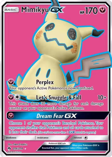 Mimikyu GX (Full Art) (206/214) — card price