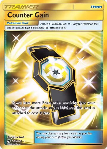 Counter Gain (Secret) (230/214), SM - Lost Thunder — Pokémon card price