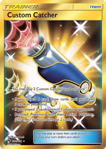 Custom Catcher (Secret) (231/214), SM - Lost Thunder — Pokémon card price