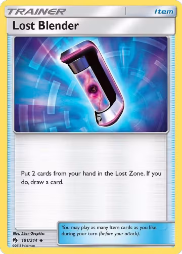 Lost Blender (181/214), SM - Lost Thunder — Pokémon card price