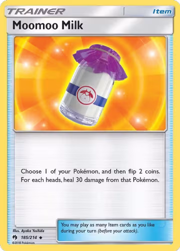 Moomoo Milk (185/214), SM - Lost Thunder — Pokémon card price