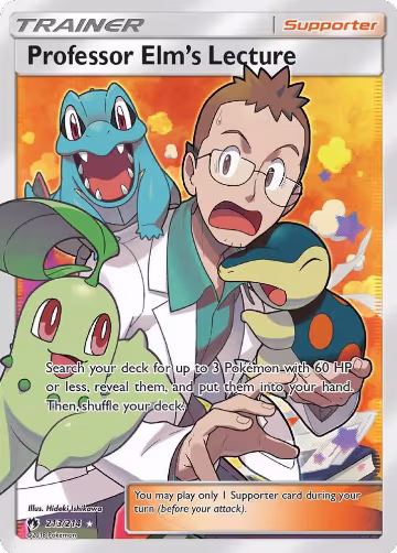 Professor Elm's Lecture (Full Art) (213/214) — card price