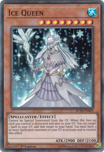 Ice Queen (AC18-EN005), Advent Calendar 2018 — Yu-Gi-Oh! card price