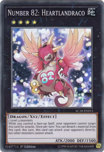 Number 82: Heartlandraco (AC18-EN011) — card price