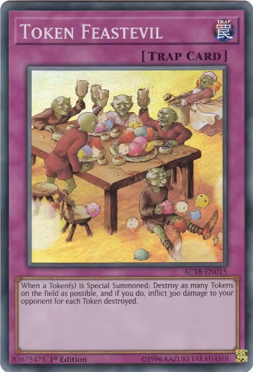 Token Feastevil (AC18-EN015), Advent Calendar 2018 — Yu-Gi-Oh! card price