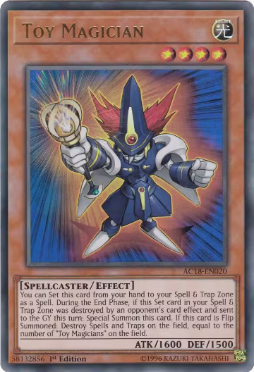 Toy Magician (AC18-EN020), Advent Calendar 2018 — Yu-Gi-Oh! card price