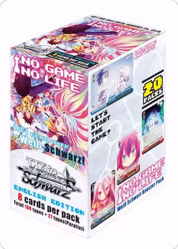 No Game No Life Booster Box, No Game No Life — Weiß Schwarz sealed product price