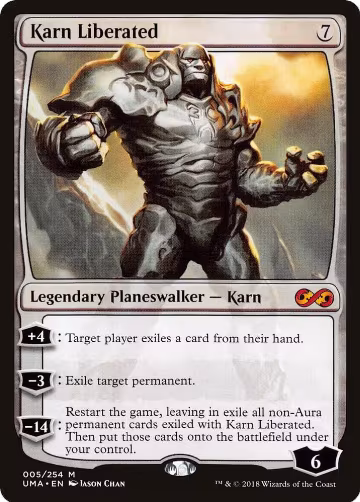 Karn Liberated (5), Ultimate Masters — Magic card price
