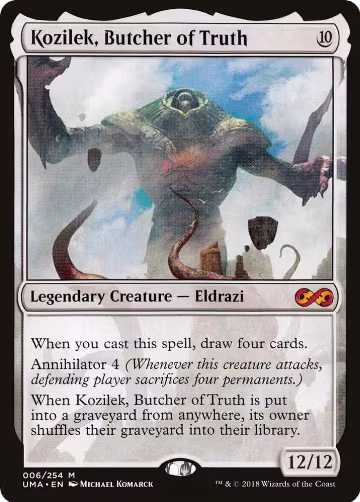 Kozilek, Butcher of Truth (6), Ultimate Masters — Magic card price