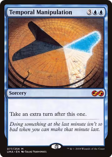 Temporal Manipulation (77), Ultimate Masters — Magic card price