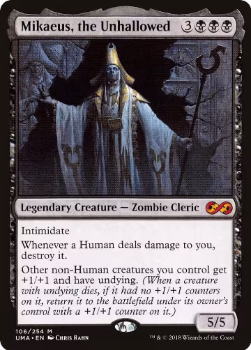 Mikaeus, the Unhallowed (106), Ultimate Masters — Magic card price