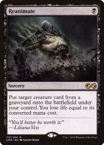 Reanimate (110), Ultimate Masters — Magic card price