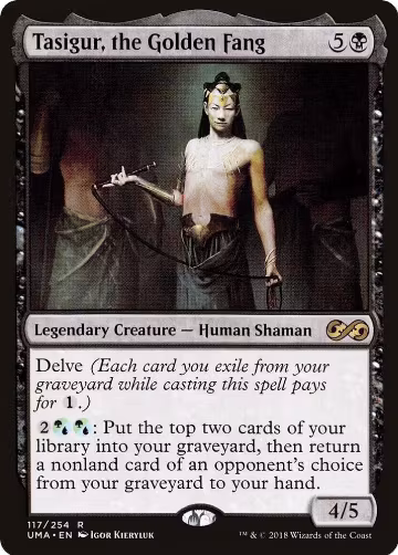 Tasigur, the Golden Fang (117), Ultimate Masters — Magic card price
