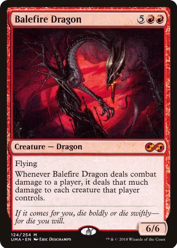 Balefire Dragon (124), Ultimate Masters — Magic card price