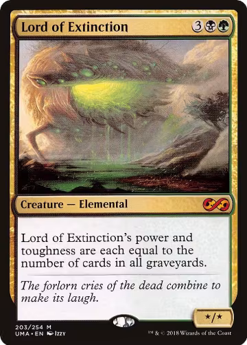 Lord of Extinction (203), Ultimate Masters — Magic card price