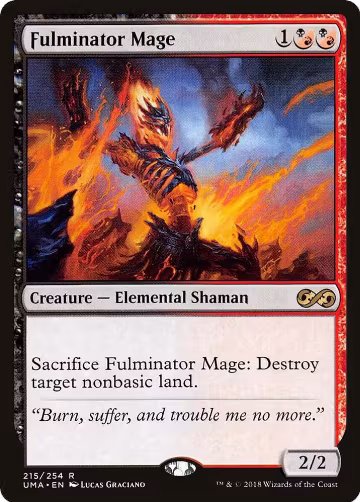 Fulminator Mage (215), Ultimate Masters — Magic card price