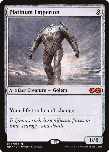 Platinum Emperion (233), Ultimate Masters — Magic card price
