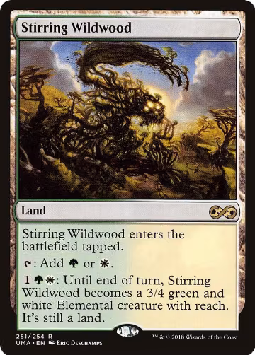 Stirring Wildwood (251), Ultimate Masters — Magic card price