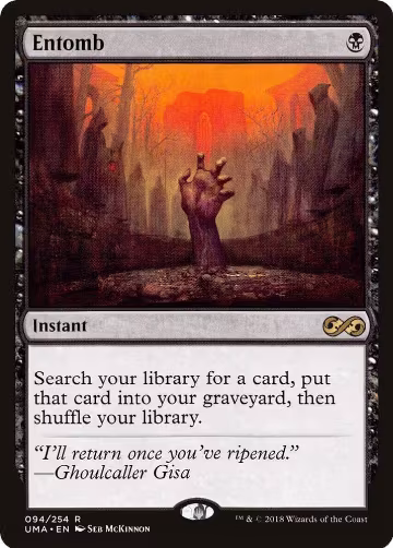 Entomb (94), Ultimate Masters — Magic card price